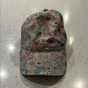 O'Neill Floral Pattern Baseball Cap in Multicolor
